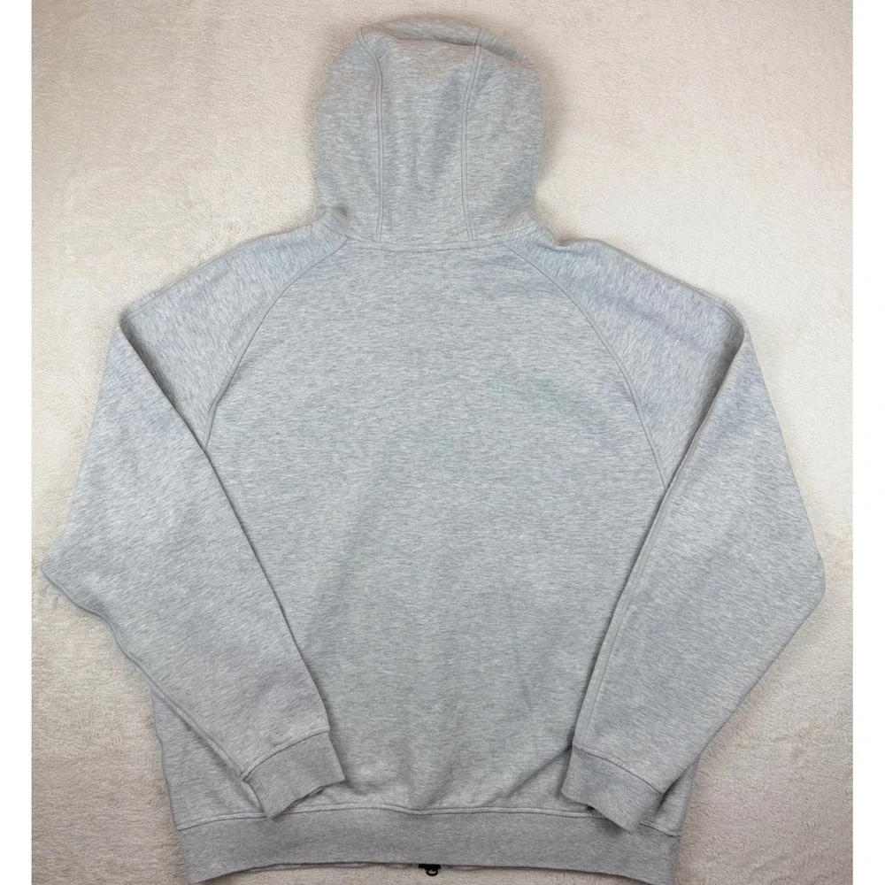 Jordan Sport Hoop Fleece Dri-Fit‎ Full-Zip Hoodie FV8602-050 Grey Sz Large